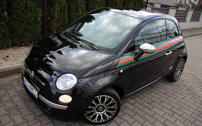 Fiat 500 cena 36900 przebieg: 49000, rok produkcji 2012 z Gostynin małe 781